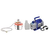 Generisch Vakuumkammer mit Einstufiger Pumpe 3,7 L,Heimwerkerbedarf,Metallpumpen,Pumpen zur Entwässerung & Wasserleitung,8.62KG,3100543