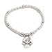 Kokomorocco Pulsera comunión Angel de la Guarda de Plata de Ley y Perlas cultivadas en Agua Dulce Regalos Originales, Mujer o niña, enviado para Regalo