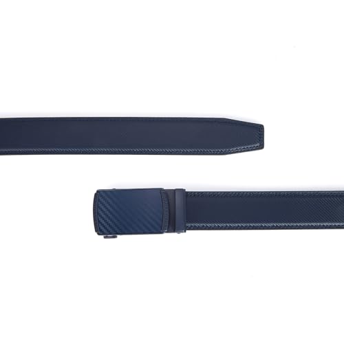 Classic Genuine Leather Men’s Ratchet Belt Dress Casual Adjustable Trim-to-Fit Gift3