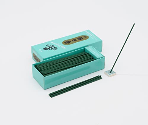 Nippon Kodo Morning Star Gardenia Japanese Incense - 200 Stick Box With Ceramic Holder #TOP1