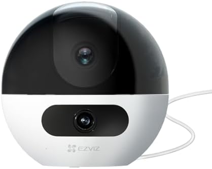 EZVIZ 8MP Cámara Vigilancia WiFi Interior con Doble Lente(4MP+4MP...