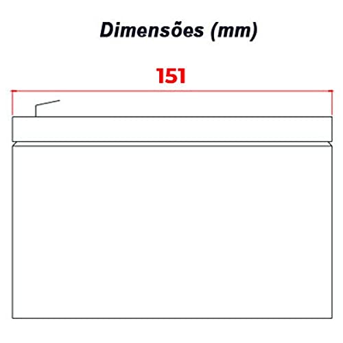 Bateria Moura Selada Vrla 12V 7Ah Estacionaria 12Mva-7 - Imagem 5