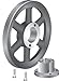 Gates 2BK65QT QT Taper Bushed Light Duty Spoke Sheaves, 2BK Type, 6.25" OD, 2 Groove