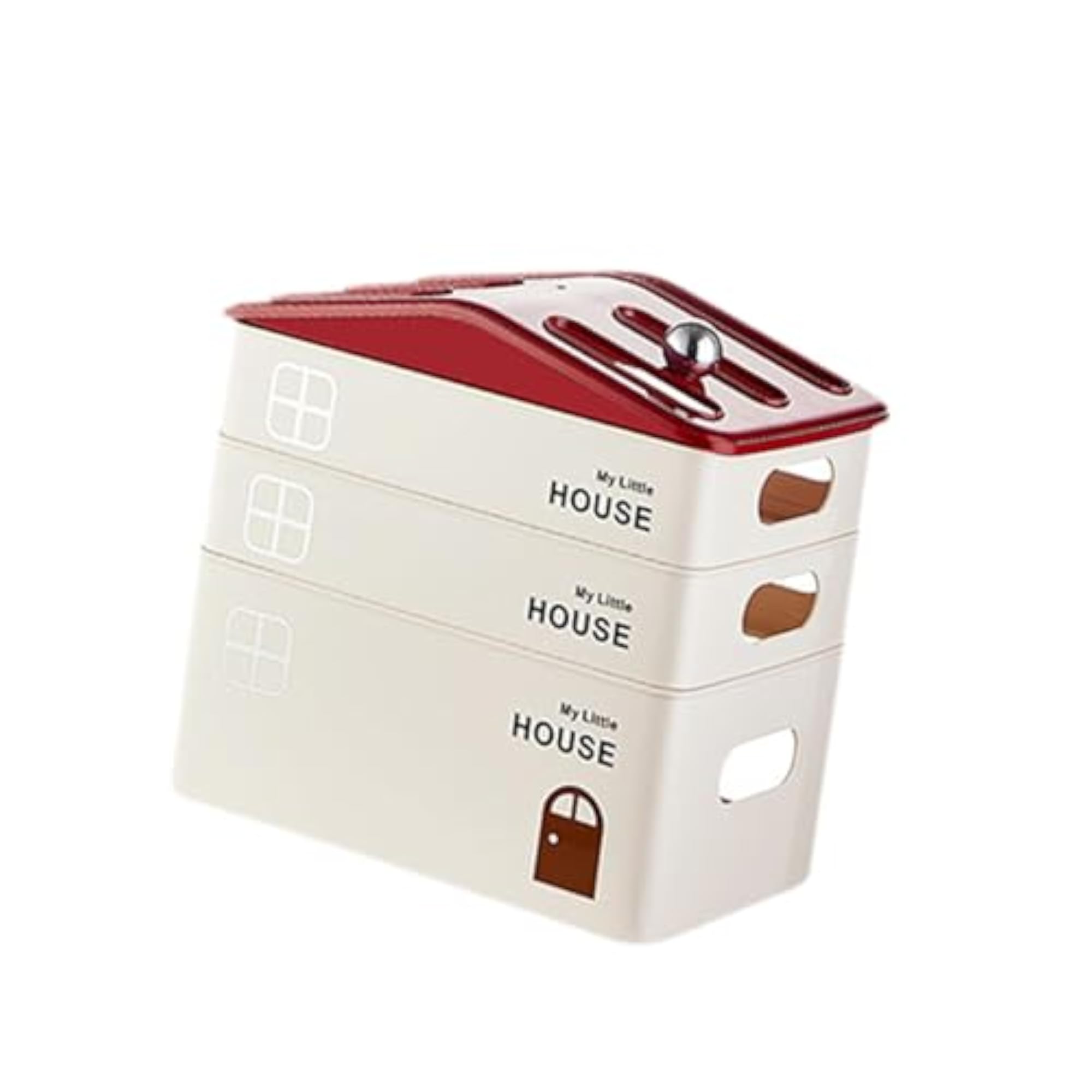 Router Storage Box Modern Portable Space Saving Cover for Home Office