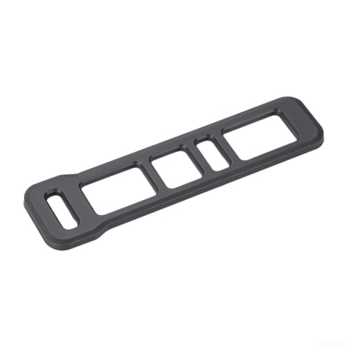 Electric Scooter Mirror Mount Band Grey Rubber Material(2 Pcs)