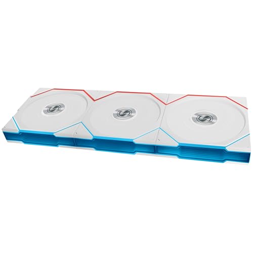 Lian Li 12rtl1w3w Sistema Di Raffreddamento Per Computer Case Per Computer Ventilatore 12 Cm Bianco (lian Li Uni Fan Tl Wireless Reverse 120 White tr