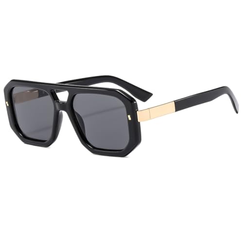 Lunettes de soleil vintage anti-éblouissement protection UV400 mixte