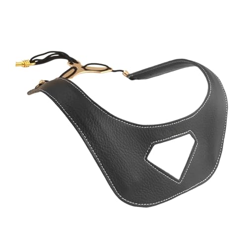 Double Shoulder Harness Strap Adjustable Light Weight Leather Saxophone Lanyard For Secure Instrument Breathable Saxophone Strap