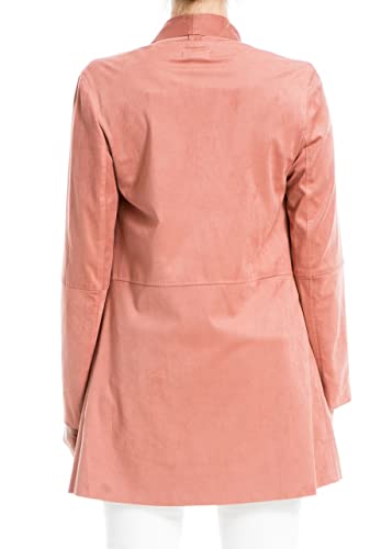 Max Studio Women's Faux Suede Long Jacket3