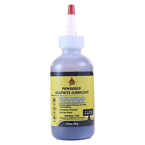 AGS Company MR. ZIP Extra Fine Dry Graphite Lubricants Bottle 2oz., Advanced Dry Film Lubricant, Robust Home Improvement Aid, Diminish Friction and Midigate Wear Cover