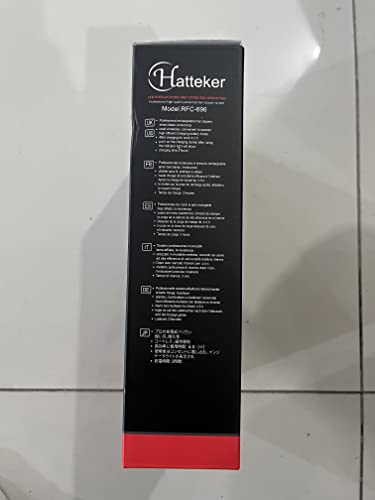 Hatteker Profi Haarschneidemaschine Haarschneider 理髪セットプロフェッショナル男性用理髪カットIPX 7防水コードレスひげ/理髪器 RFC-696C の商品画像 8
