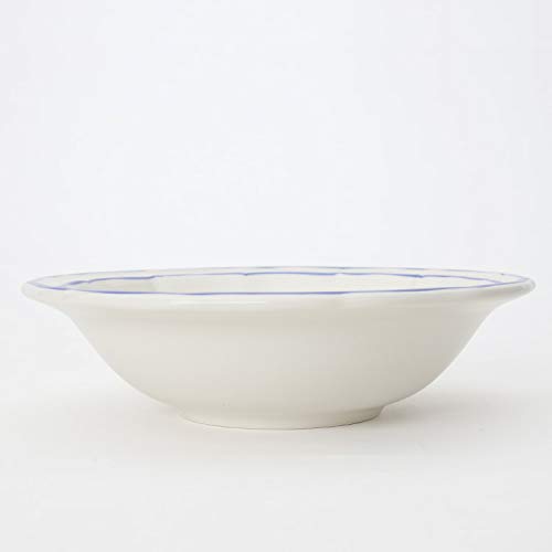 【ジアン】シリアルボウル 2個セット Gien 中サイズ　深皿　フィレ・ブルー ジアン】シリアルボウル 2個セット Gien 中サイズ 深皿 フィレ・ブルー