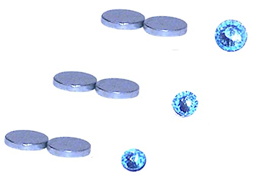 DesignedDazzle Small 2mm Height Magnetic Nose Stud