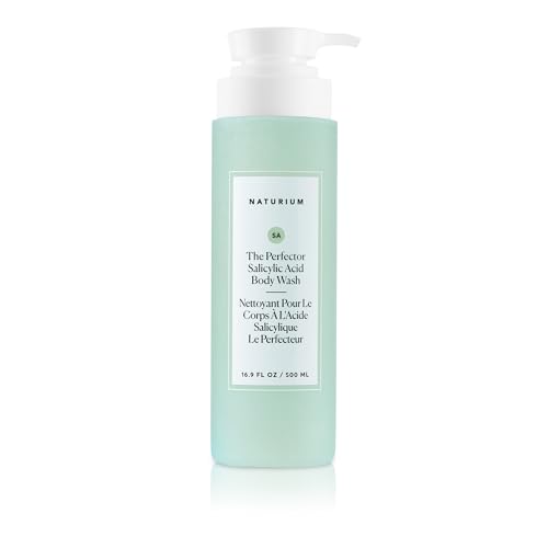 Naturium The Perfector Salicylic Acid Body Wash, Gentle & Smoothing Cleanser | 16.9 FL OZ / 500 ML