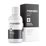 natural outcome Man Skin Face Wash Cleanser Skin Care - Mint & Marula Refreshing Facial Cleansing Ge