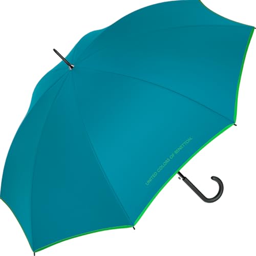 Paraguas Benetton grande de 94 cm para evitar mojarte en días de tormenta 2