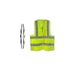 KOZAK Panel Stripe Top Chrome Trim for Central Fairing Panel fits Left Driver Side (10L) Compatible with Volvo VNL 2004-2017 Includes Logo and Reflective Vest