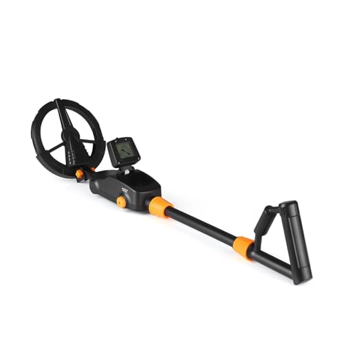 Detector de Metales, Detector de Metales de Mano Ligero de niños Detector de Oro Digger Treasure Hunter Tracker Buscador con Bobina de búsqueda Impermeable(with Rake and Shovel)