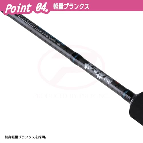 プロックス(PROX) NGP604LS ライトゲーム専用マルチピースロッド 根魚権蔵パック 画像5
