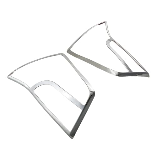 Caches phares antibrouillard en ABS chromé argent premium pour Prius 30 - 4