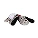Pound Puppies | Grey with Dark Brown Spots | Dogs Trust Charity Newborns, Puppy Toy, Soft Toy Dog for Children, Puppy Toys for Girls and Boys, 20cm Dog Plush for Kids Ages 3+ | Basic Fun 38129
