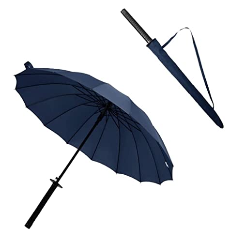 Parapluie samouraï japonais grand modèle pour extérieur et marche urbaine