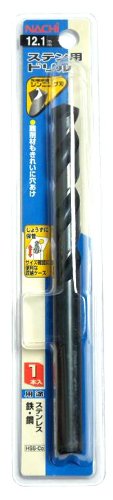 ナチ(NACHI) ステンレス用ドリル 1本入り 12.1ミリ (金属・金工)
