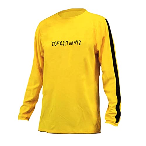 Ciclismo al Aire Libre Bicicleta Deportiva Jersey Bicicleta de montaña Ropa de Motocicleta Todoterreno de Manga Larga Traje de Descenso Ropa Deportiva de Verano Camisa de los Hombres Cover