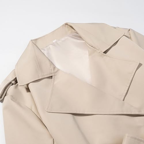 Veste courte décontractée mi-saison pour superposition chic