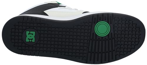 DC Shoes DC Men's Manteca 4 Hi-Top Skate Shoe Black/White/Green 8