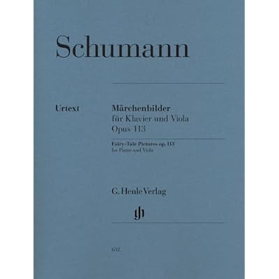 Fairy-Tale Pictures for Viola and Piano op. 113 - viola and piano - (HN 632): Besetzung: Viola und Klavier