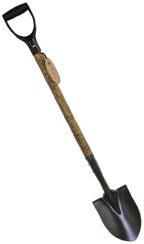 Flexrake CLA114 Classic Floral Shovel with D Grip Handle, 42-Inch