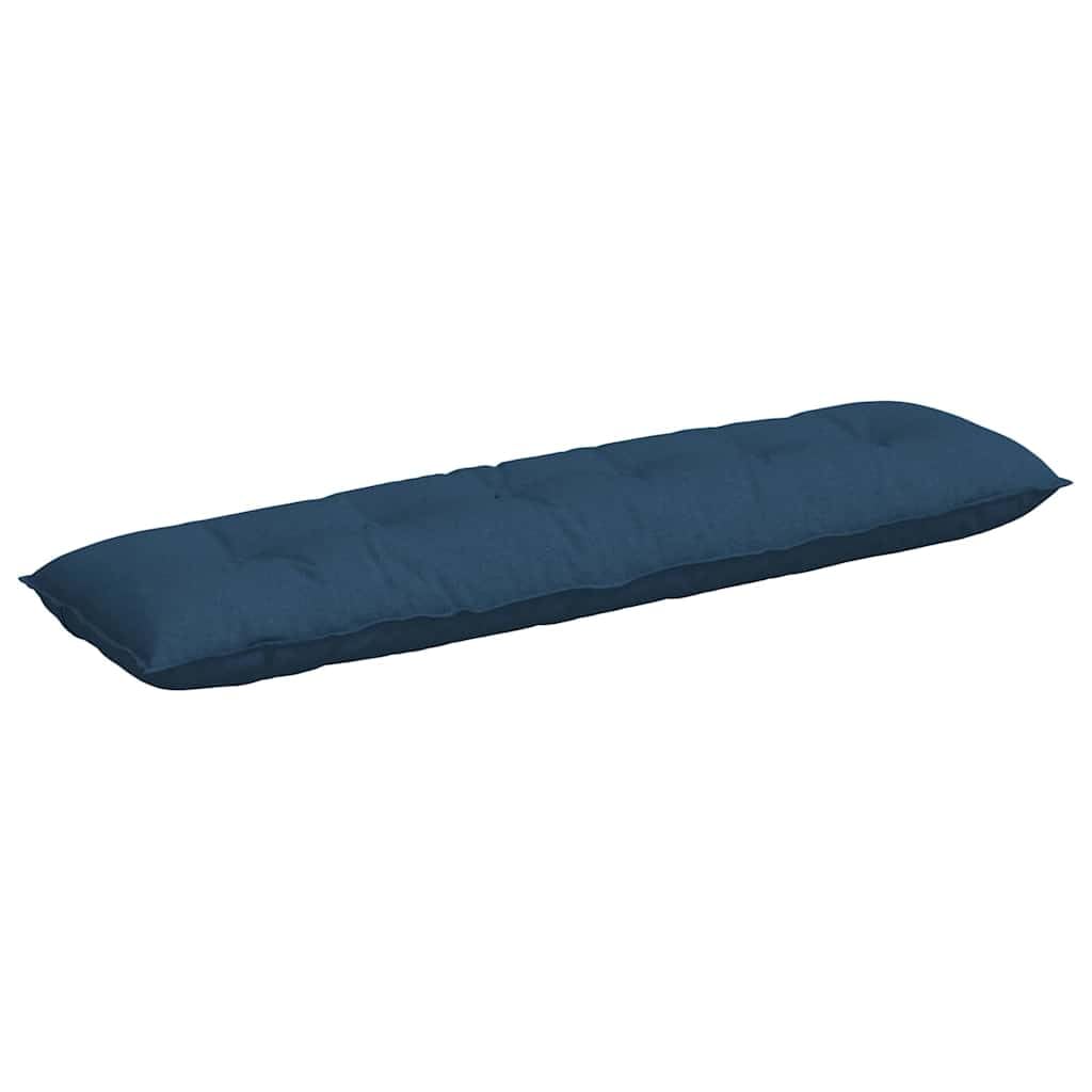Cojín de espalda Azul 180 x 19 x 50 cm Textil con Relleno Poliéster