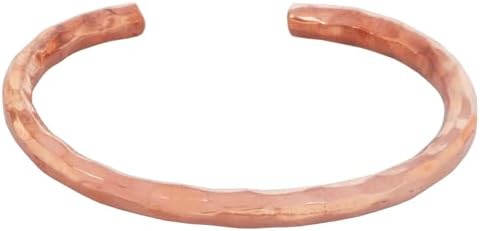 Touchstone Copper Bracelet Tibetan Style. Hand Forged with Solid and high Gauge Pure Copper.