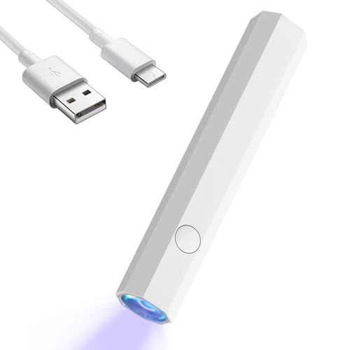 LANAFAY Handheld UV Lamps for Gel Nails, LED Nail Lamp, Mini Flas...