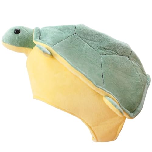 亀 着ぐるみ かぶりもの 着ぐるみ 亀 コスプレ もふもふ 帽子 かわいい 被り物 ジョーク グッズ コスプレ小道具 撮影道具 衣装 コスチューム (1PCS)