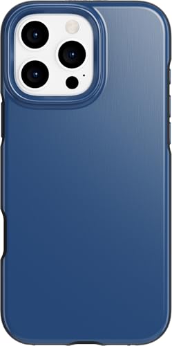 Image of Tech21 EvoDusk for iPhone 16 Pro Max Compatible with MagSafe - Impact Protection Case 15x Military Standard Tested - in Blue /Black