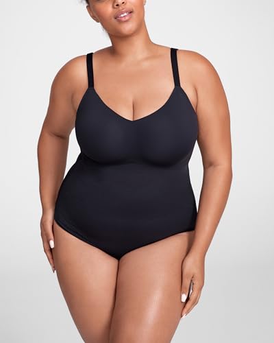 HONEYLOVE Shapewear for Women - Cami Bodysuit - Vamp - XS