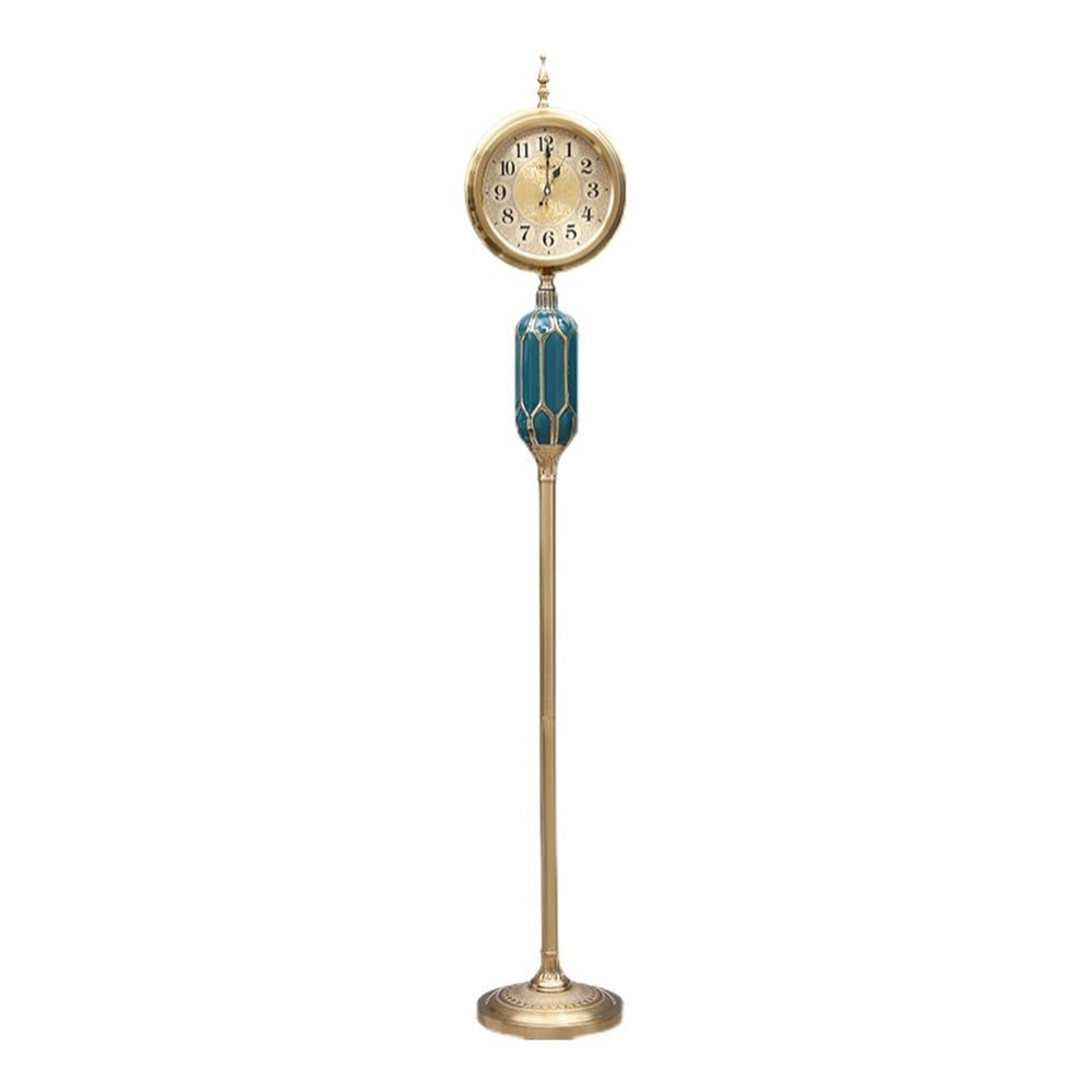 FZL02068LM Grandfather European Floor Vintage Clock Time Living Room Decoration High Standing Mute Sweep Stopwatch Home Standing clock