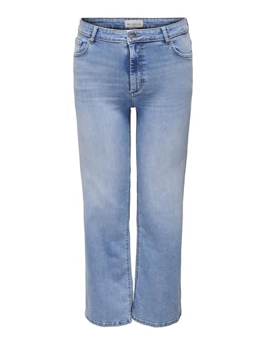 Jeans Cargo Femme ONLY Carmakoma Carwilly Coupe Large Taille Haute