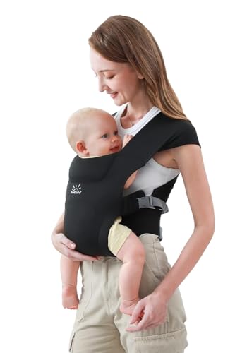 MOMTORY Baby Carrier from Newborns Comfortable Hip Seat for Baby 3-12 kg Ergonomic Carrier for Newborn to Toddler with Velcro Fastening Easily Adjustable Hip Carrier