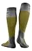 CEP Light Merino Wool Hiking Tall Compression Socks, Olive/Grey, Women, II
