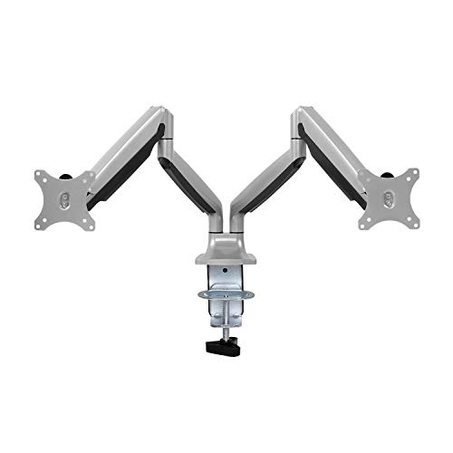 EUREKA ERGONOMIC Dual Monitor Arms, Full Motion Dual Stacking Mount, Fits Screens Up to 30