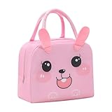 Generisch 2026 Isolierte Lunchtasche für Kinder, süßes Cartoon-Haustier-Design, auslaufsicher, Thermonahrung, leichtes Mittagessen für Schule, Picknick, Reisen (One Size)