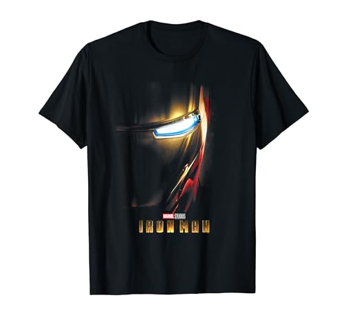 BILMST00001 Marvel Studios Iron Man Poster Maglietta
