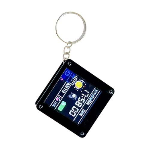 Decorativo Ornamento de visualización electrónica, decoración de interior compacta – Pieza de pantalla LED mini para mochila, para niños, niñas, novias, novias, hermana y niña