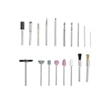 Domary Kit Mini Utensile Rotante Regolabile Utensile Elettrico a 5 velocità per Lucidatura, Taglio e Artigianato Fai-da-te Perfetto per Principianti e Appassionati (34 pezzi)