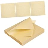 TOYANDONA 500 Hojas Papel Absorbente de Aceite Precortado Papel Antigrasa Resistente al Calor para Comida Frita Hamburguesas y Hornear Cocina Hogar y Negocios