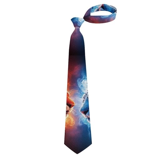 Supdreamc Men & Boys Skinny Paisley Necktie - 3D Printed Slim Tie for Groomsmen, Party2