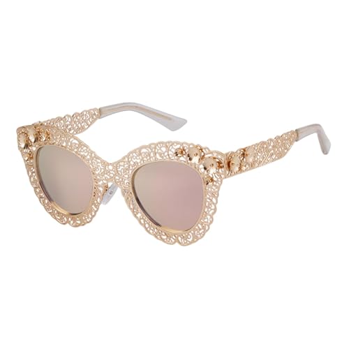 Lunettes de soleil surdimensionnées anti-éblouissement monture légère de luxe rétro